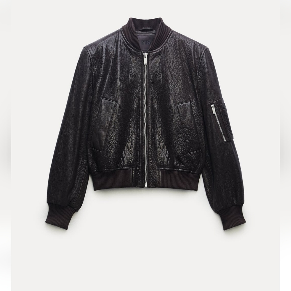 ZARA leather jacket